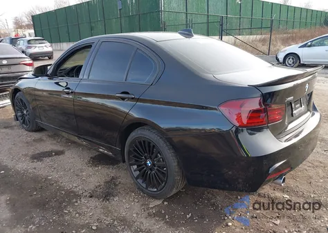 2015 BMW 335I xDrive z USA, uszkodzony, nr VIN WBA3B9G56FNR93171